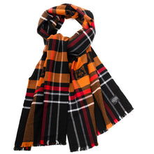 Load image into Gallery viewer, Star Wars Darth Vader Black Tartan Scarf
