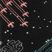 Load image into Gallery viewer, Star Wars X-Wing and TIE Fighter Battle Dress Socks and Lapel Pin Gift Set
