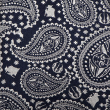 Load image into Gallery viewer, Star Wars Yoda Navy Paisley Tie

