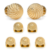 Load image into Gallery viewer, VDP 3D Colony Gold Stainless Stud Set
